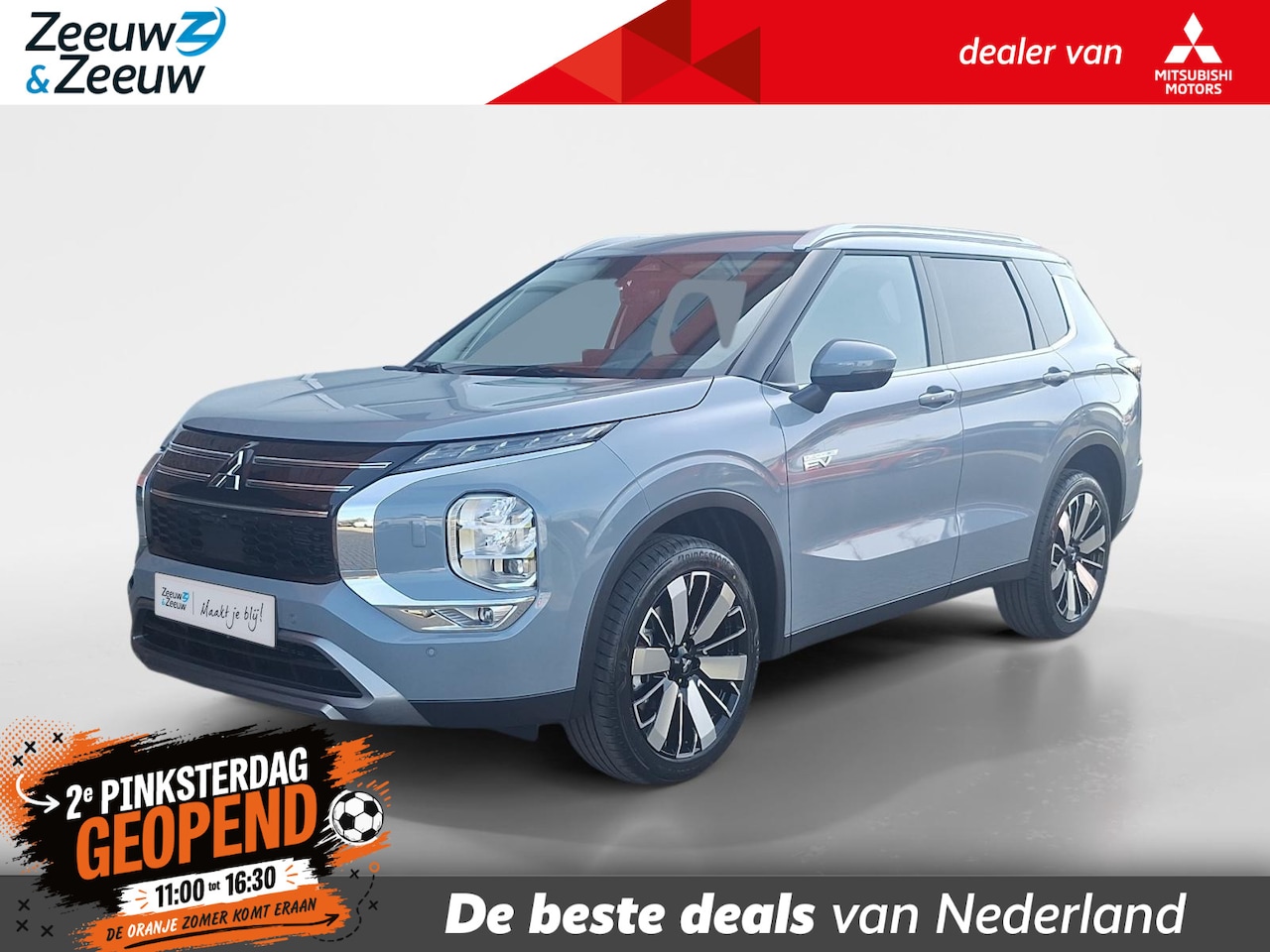 Mitsubishi Outlander - 2.4 PHEV First Edition € 7.500 euro korting eigen voorraad| 8 jaar garantie| Snel leverbaa - AutoWereld.nl
