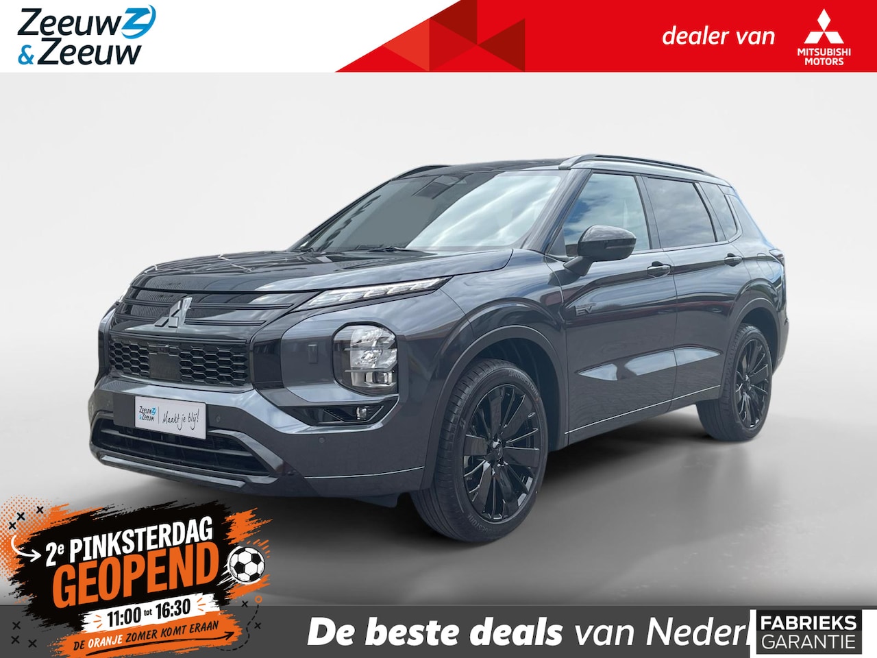Mitsubishi Outlander - 2.4 PHEV Black Edition | €5000,- VOORRAADKORTING ! | Beperkt aanbod met deze aanbieding | - AutoWereld.nl
