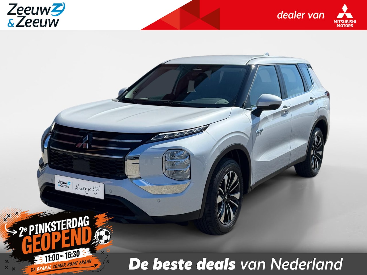 Mitsubishi Outlander - 2.4 PHEV Pure | 5.000 Euro korting | Navigatie | Adaptieve cruise control | Dode hoeksenso - AutoWereld.nl