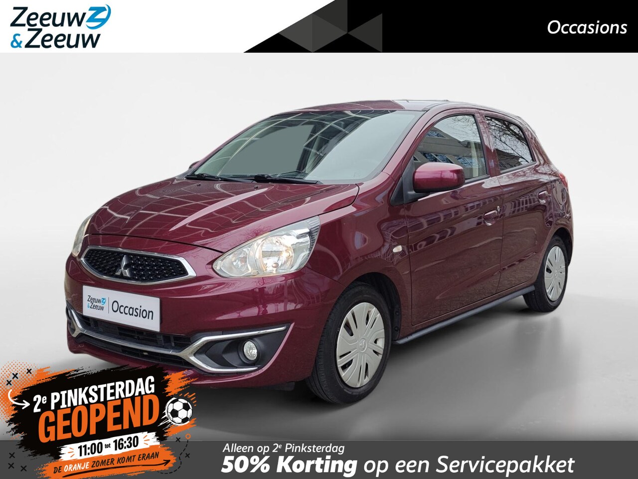 Mitsubishi Space Star - 1.0 Cool+ | LAGE KILOMETERSTAND | PARKEERSENSOREN | 12 MAANDEN GARANTIE - AutoWereld.nl