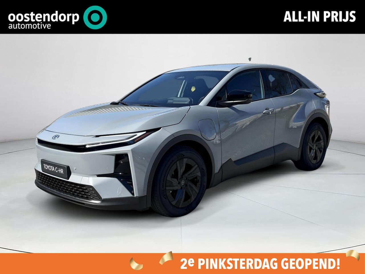 Toyota C-HR - First Edition 77 kWh **MANHATTAN GREY/ ELEKTRISCH/ NIEUWE AUTO** - AutoWereld.nl