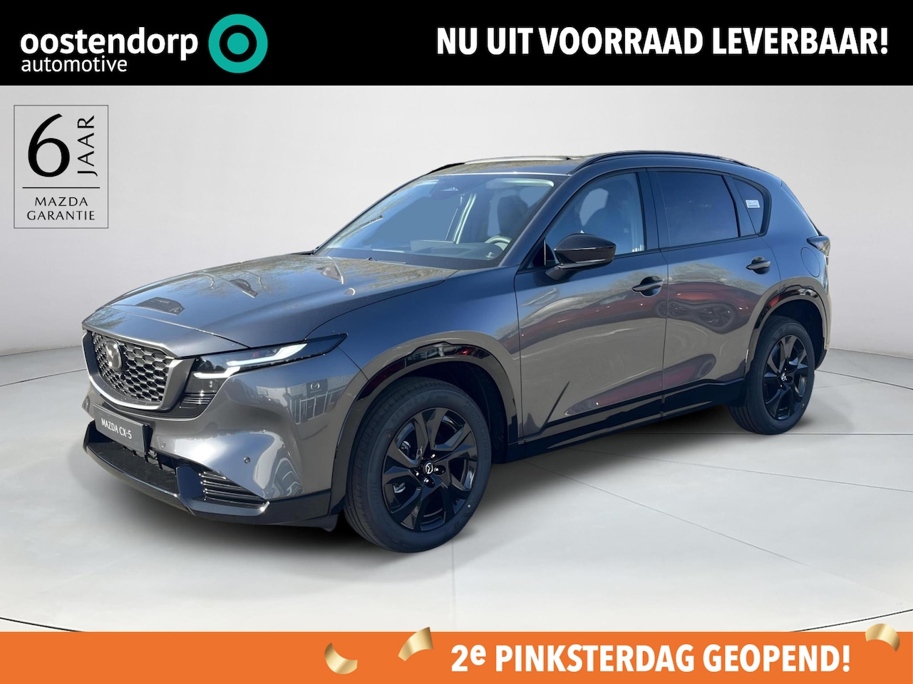 Mazda CX-5 - 2.5 E-SKYACTIV G 141 M HYBRID Homura | Leder | Panoramadak | 2000KG Trekgewicht | Model 20 - AutoWereld.nl