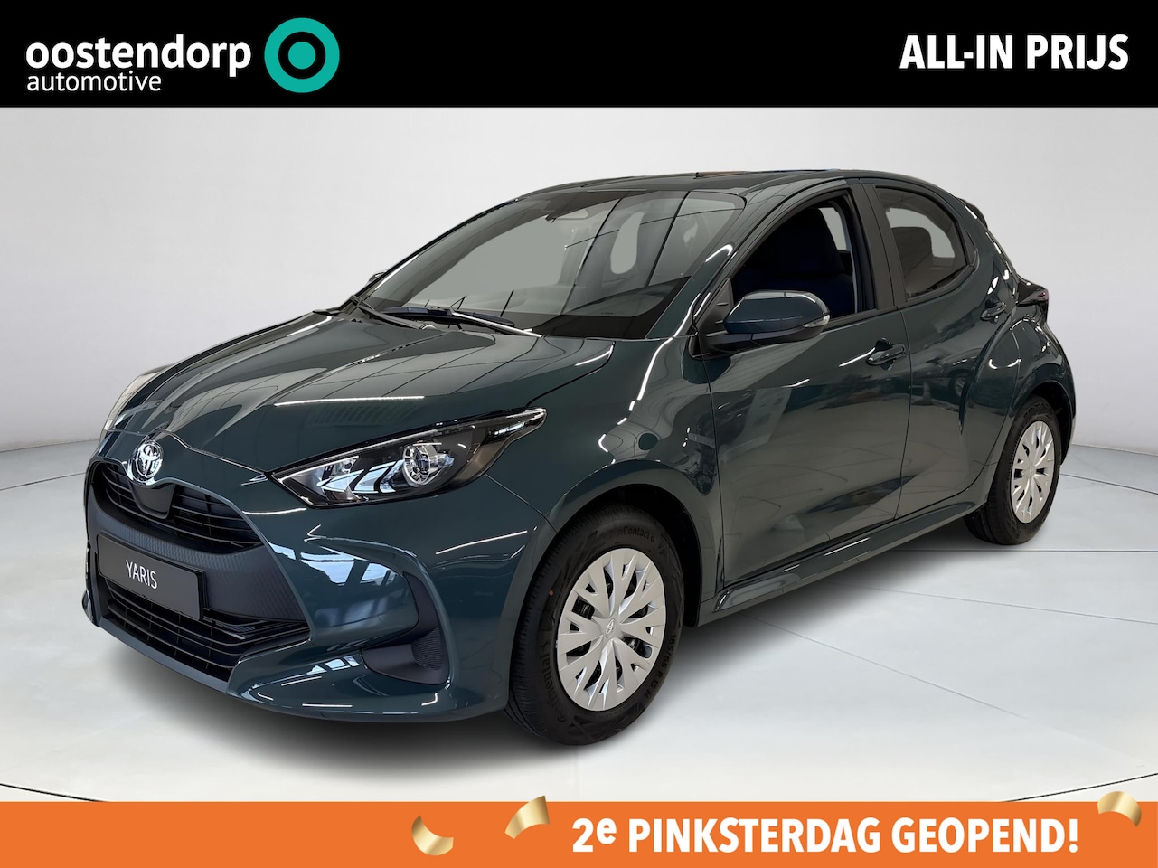 Toyota Yaris - 1.5 Hybrid 115 Comfort **NIEUWE AUTO/ FORREST GREEN** - AutoWereld.nl