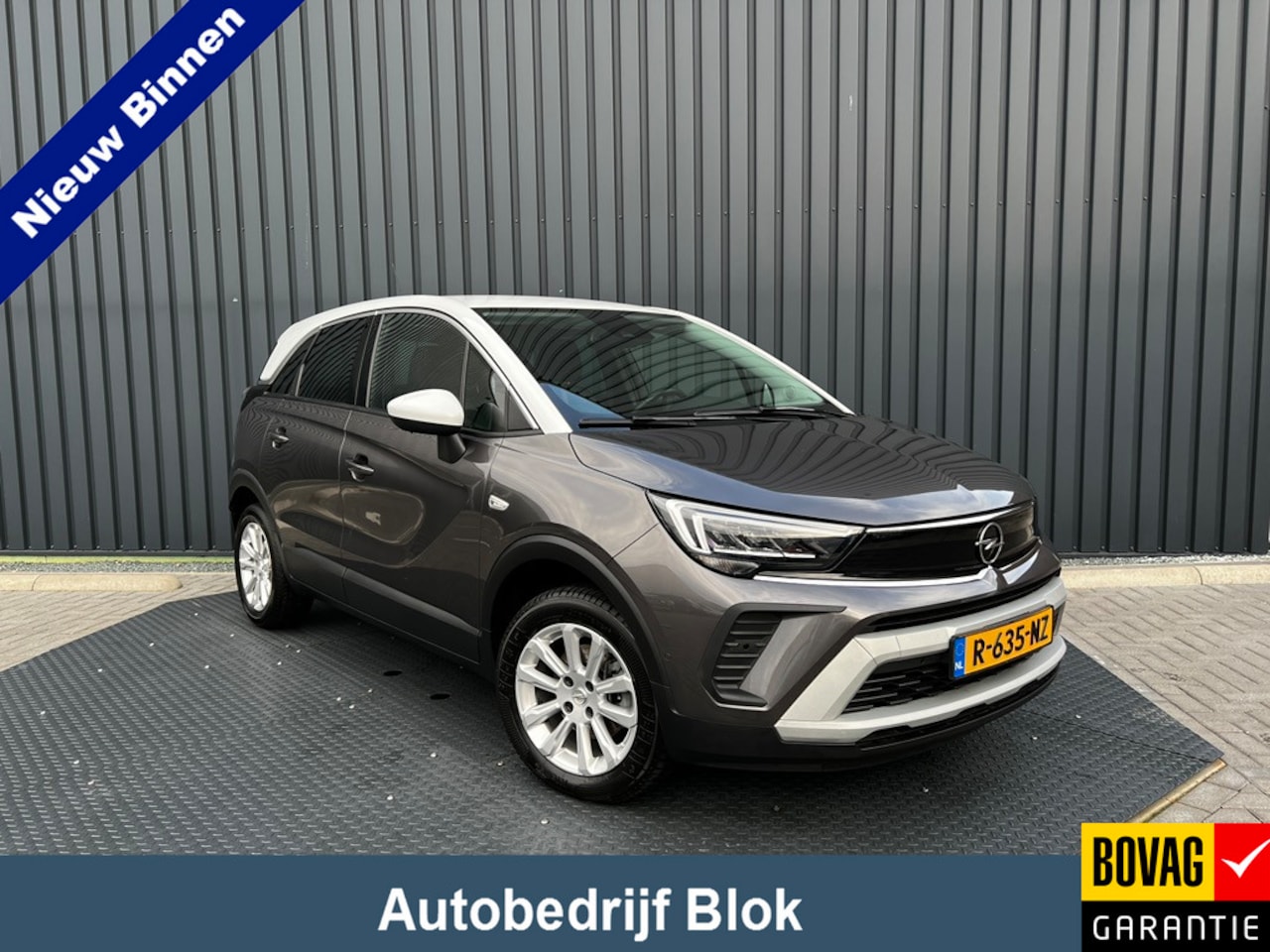 Opel Crossland - 1.2 Turbo 130Pk Aut. Elegance | Stuur & Stoel verw. | Navi | Camera | Prijs Rijklaar!! - AutoWereld.nl