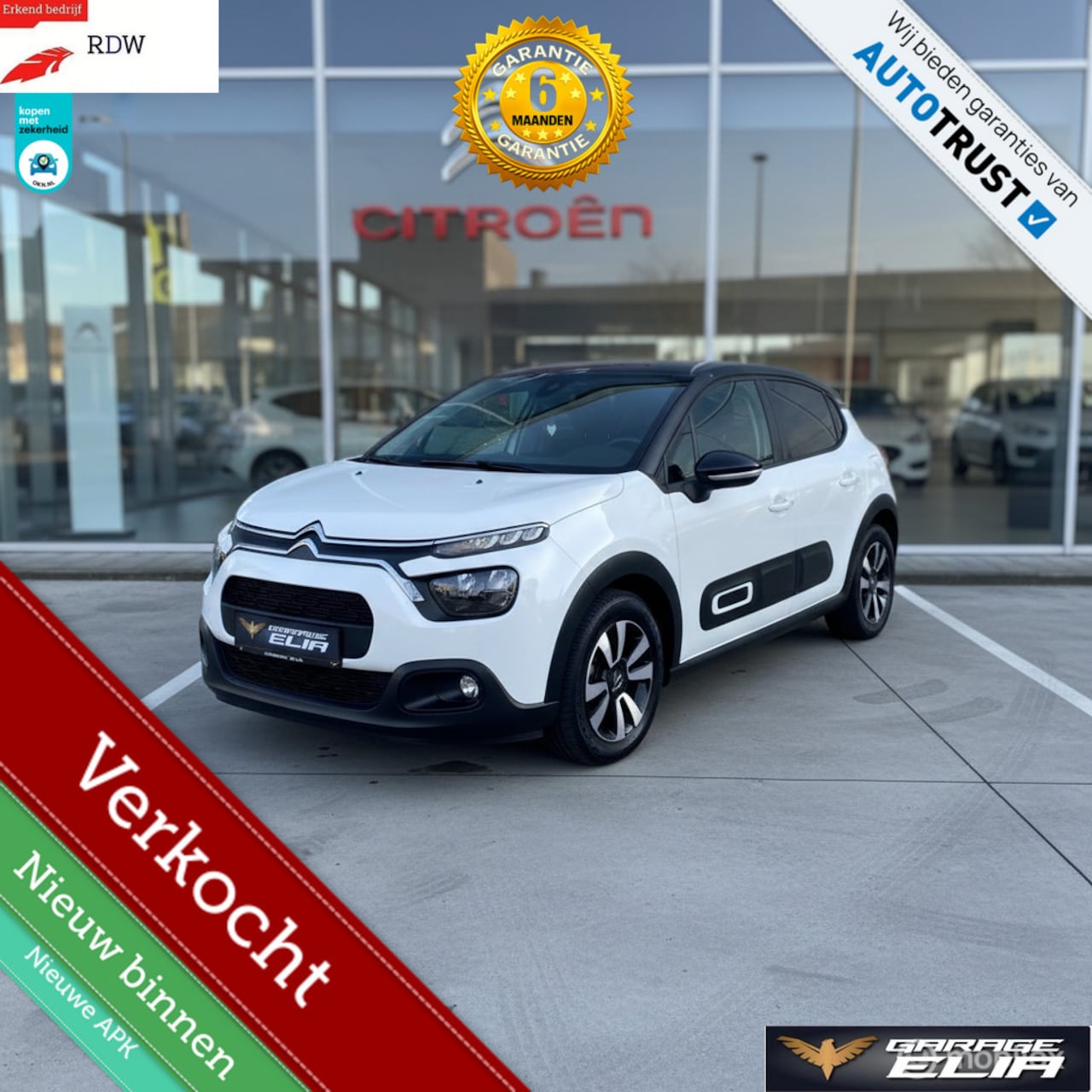 Citroën C3 - 1.2 Turbo Shine - Automaat - Navi - CarPlay - Cru - AutoWereld.nl