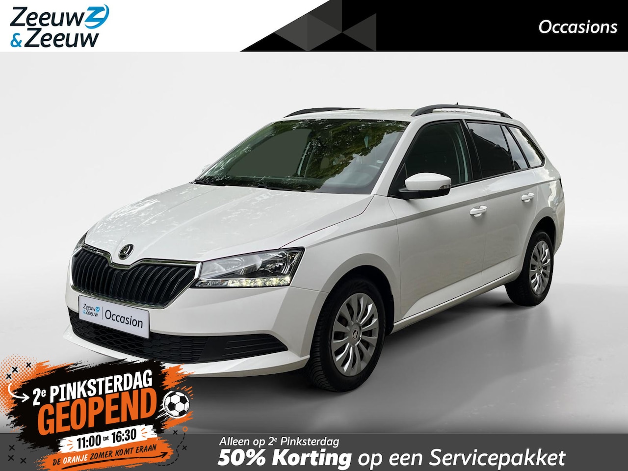 Skoda Fabia Combi - 1.0 TSI Active | Airco | Cruise Control - AutoWereld.nl