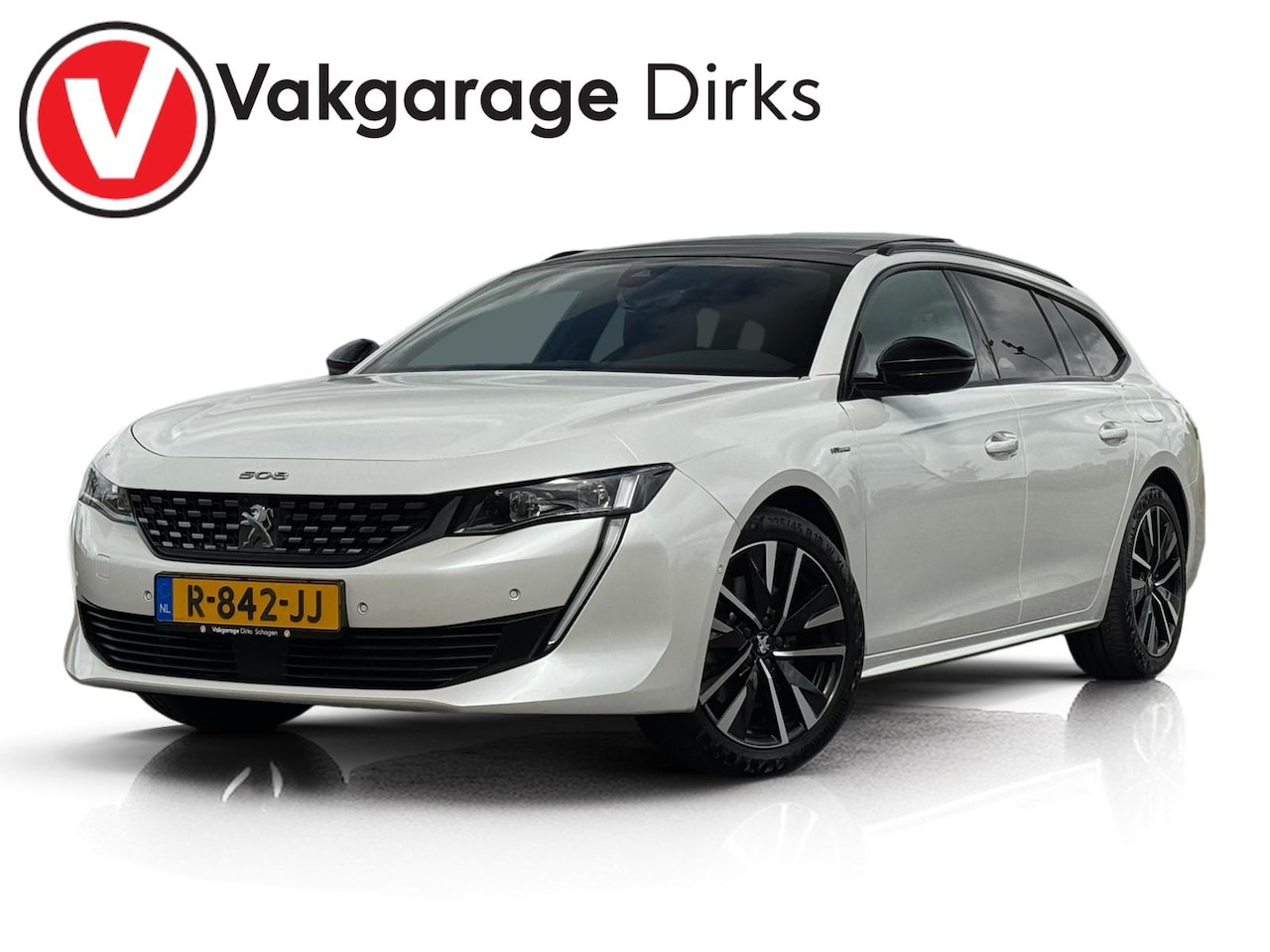 Peugeot 508 SW - 1.6 HYbrid PHEV GT Pack ✅ Pano ✅ Nappa Leder ✅ Focal - AutoWereld.nl