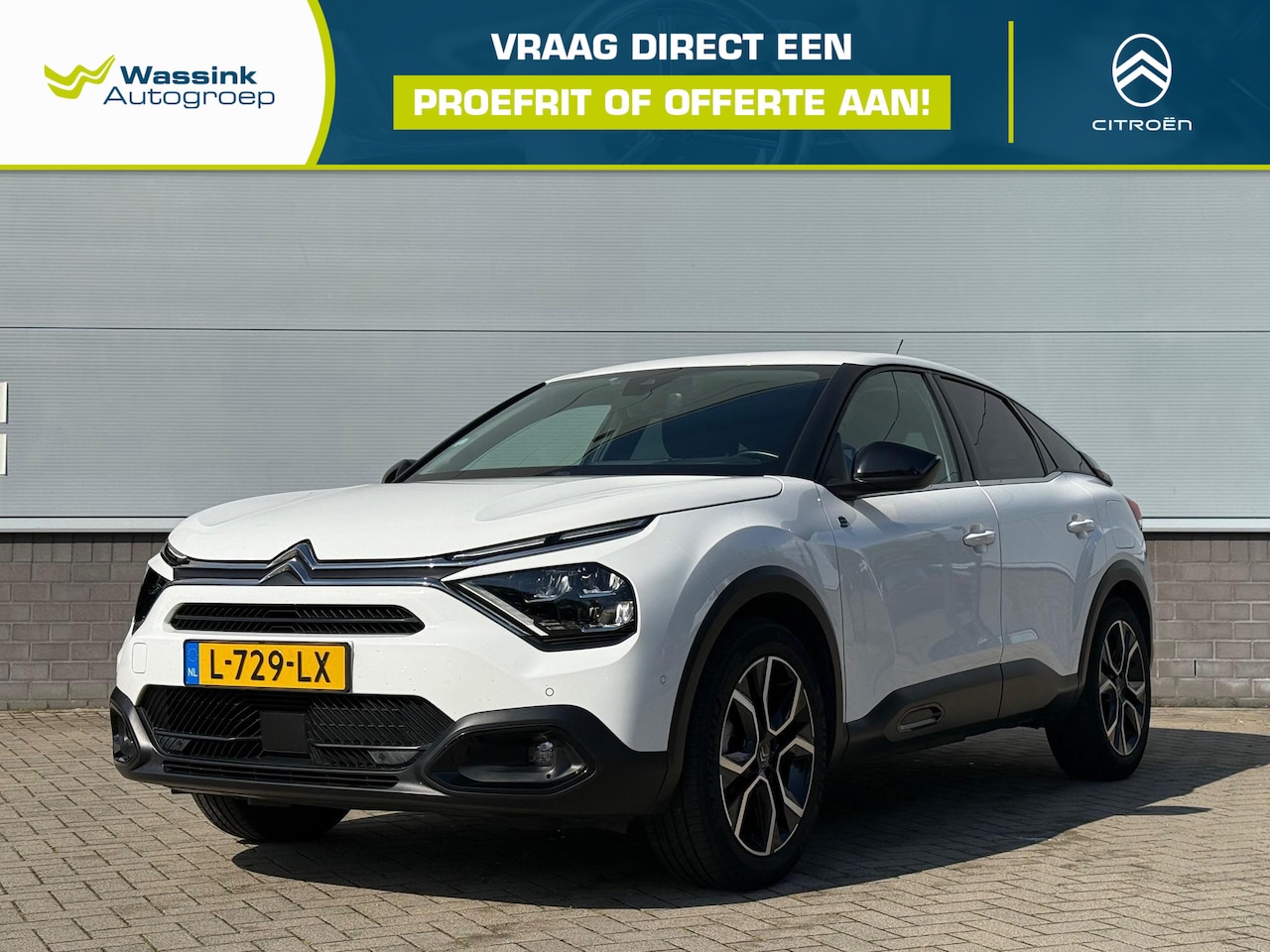 Citroën Ë-C4 - Shine 50 kWh Adaptive Cruise Control | Camera | Parkeersensoren Rondom | Stuurverwarming | - AutoWereld.nl
