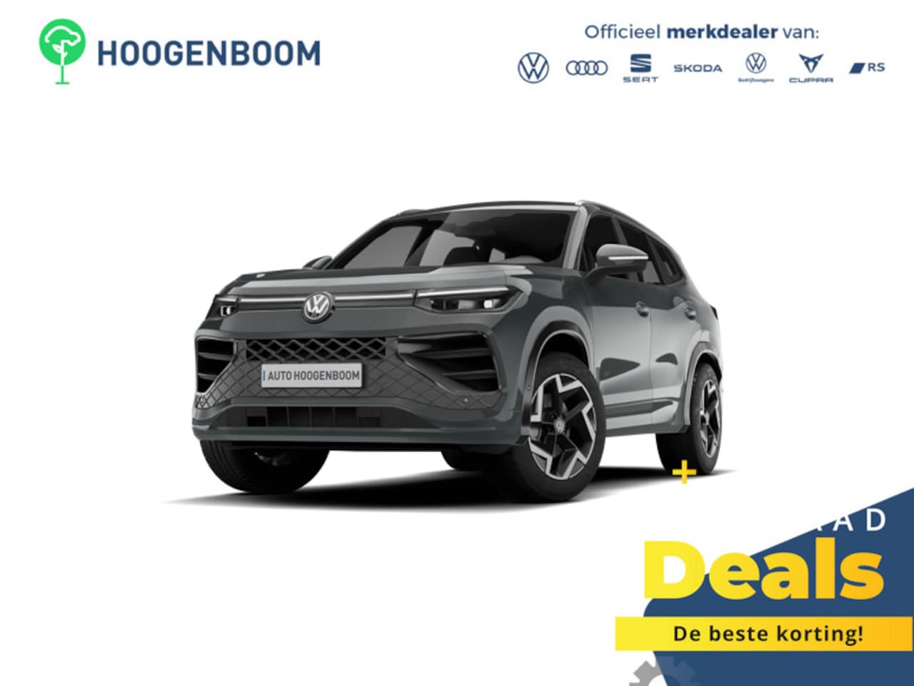 Volkswagen Tayron - R-Line Edition | 'App-Connect' draadloze smartphone integratie | Automatische afstandsrege - AutoWereld.nl