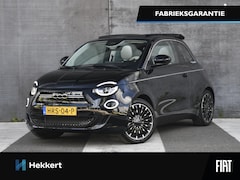 Fiat 500 C - La Prima 42 kWh 118pk Automaat ADAPT. CC | 17''LM | PDC + CAM. | DODE HOEK | LEDER | APPLE