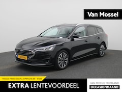 Ford Focus Wagon - 1.0 EcoBoost Hybrid Titanium X | Automaat | Virtual Cockpit | Lichtmetalen Velgen | Privac