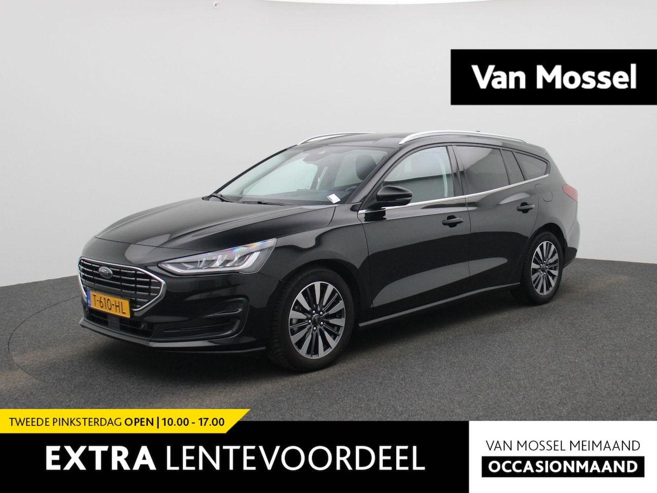 Ford Focus Wagon - 1.0 EcoBoost Hybrid Titanium X Automaat | Apple/Android Play | Camera | Cruise | DAB | Ful - AutoWereld.nl