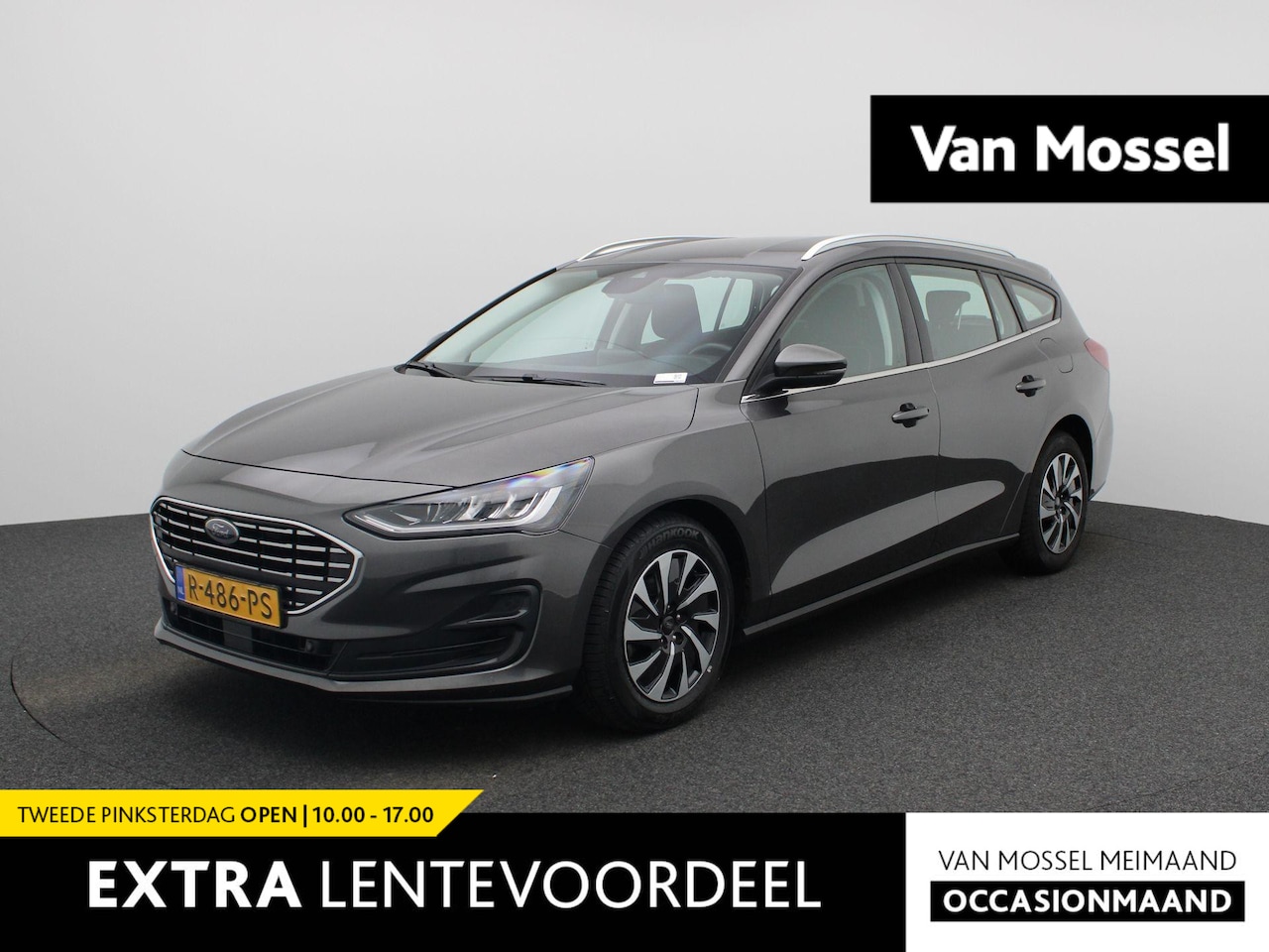 Ford Focus Wagon - 1.0 EcoBoost Hybrid Titanium Style | NAVIGATIE | PARKEERSENSOREN | DAB RADIO | CLIMATE CON - AutoWereld.nl