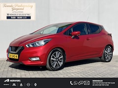 Nissan Micra - 0.9 IG-T N-Connecta / Dealer Onderhouden / Cruise Control / Airco / Navigatie / Lichtmetal