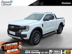 Ford Ranger - 2.0 Super Cab EcoBlue Wildtrak | Dealer onderhouden | Trekhaak | Rollertop | Driver assist