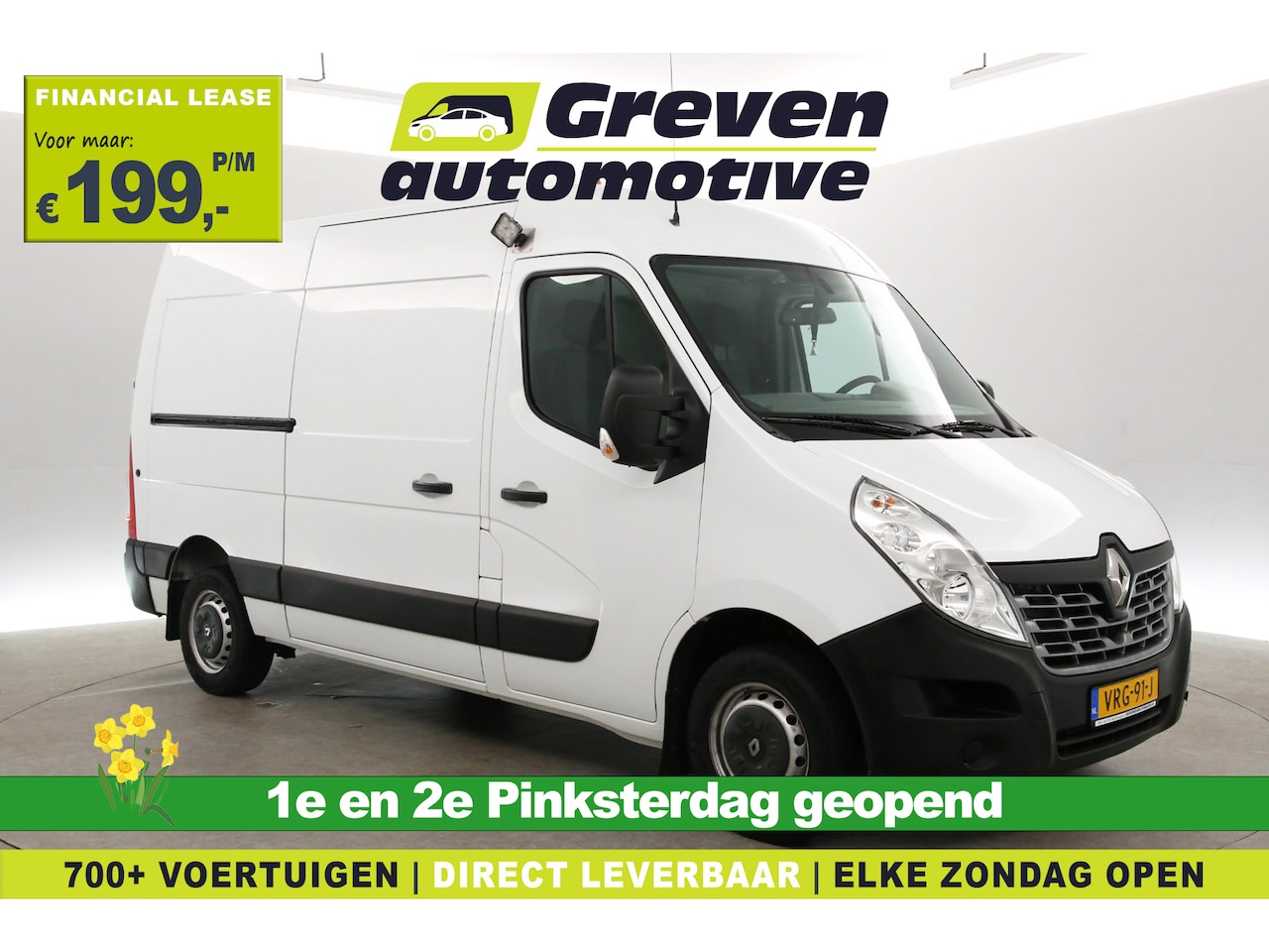Renault Master - T33 2.3 dCi L2H2 | Airco | Camera | Trekhaak | Parkeersens. - AutoWereld.nl