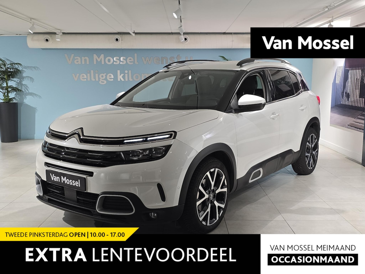 Citroën C5 Aircross - 1.2 PureTech Shine | ADAPTIVE CRUISE | LEDER | 19" | EL. ACHTERKLEP - AutoWereld.nl