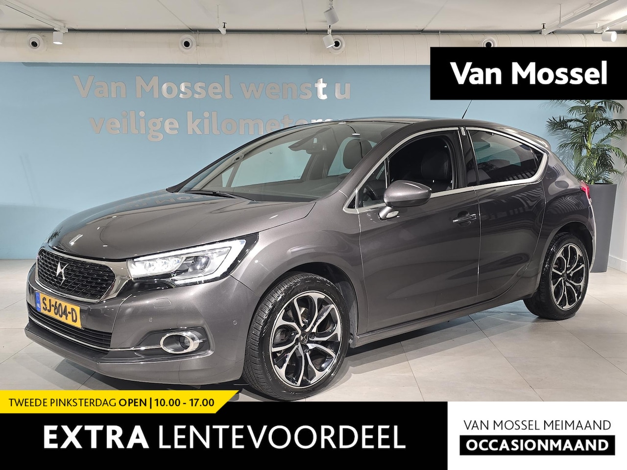 DS 4 - 1.6 THP Chic AUTOMAAT | KEYLESS | TREKHAAK | CAM | APPLE CARPLAY ANDROID AUTO - AutoWereld.nl