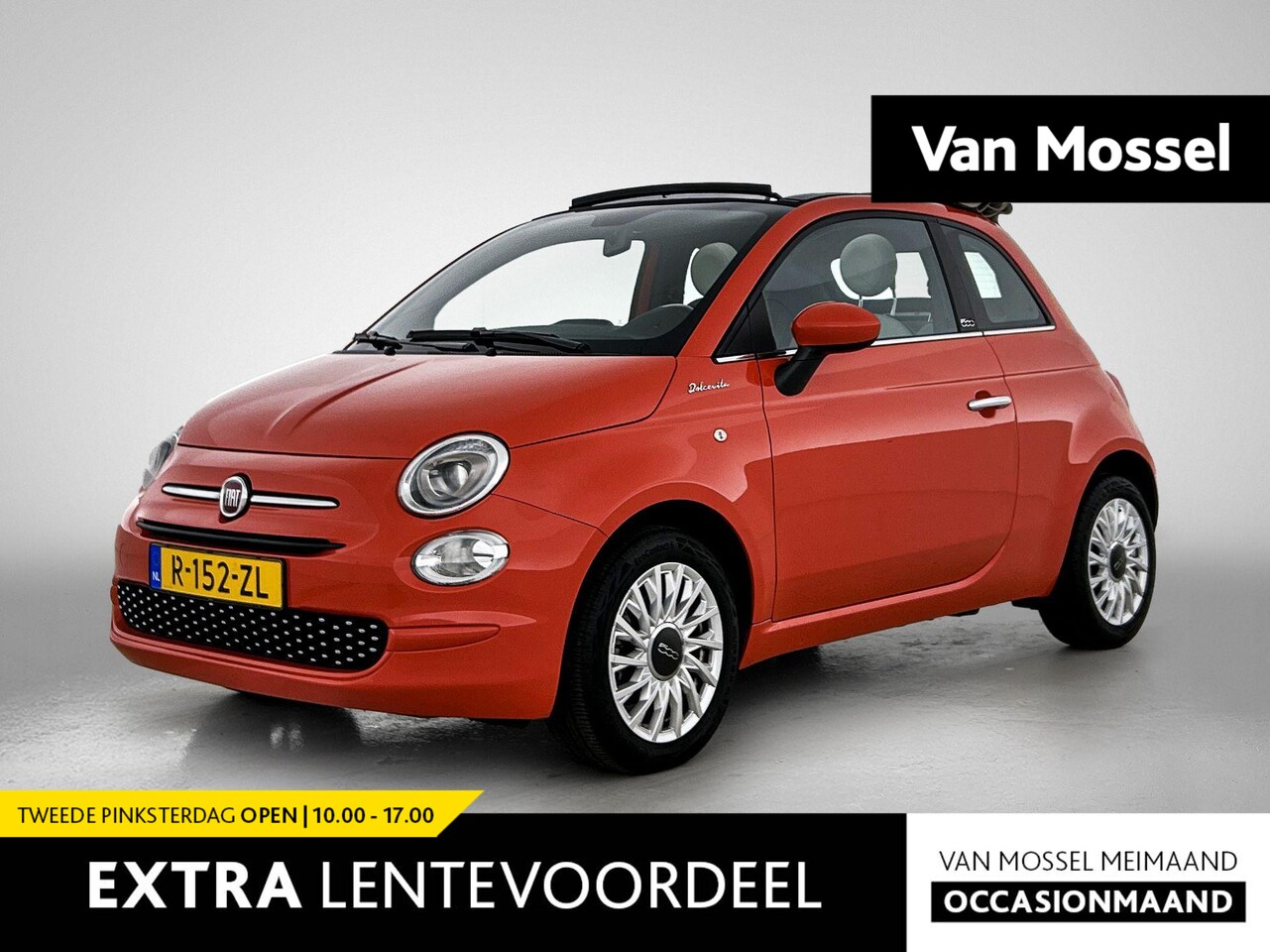 Fiat 500 C - 1.0 Hybrid Dolcevita | PDC | Airco | Apple Carplay & Android Auto - AutoWereld.nl