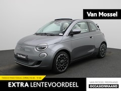 Fiat 500 C - 500e 42 kWh La Prima | Lederen bekleding | Parkeer camera | Navigatie