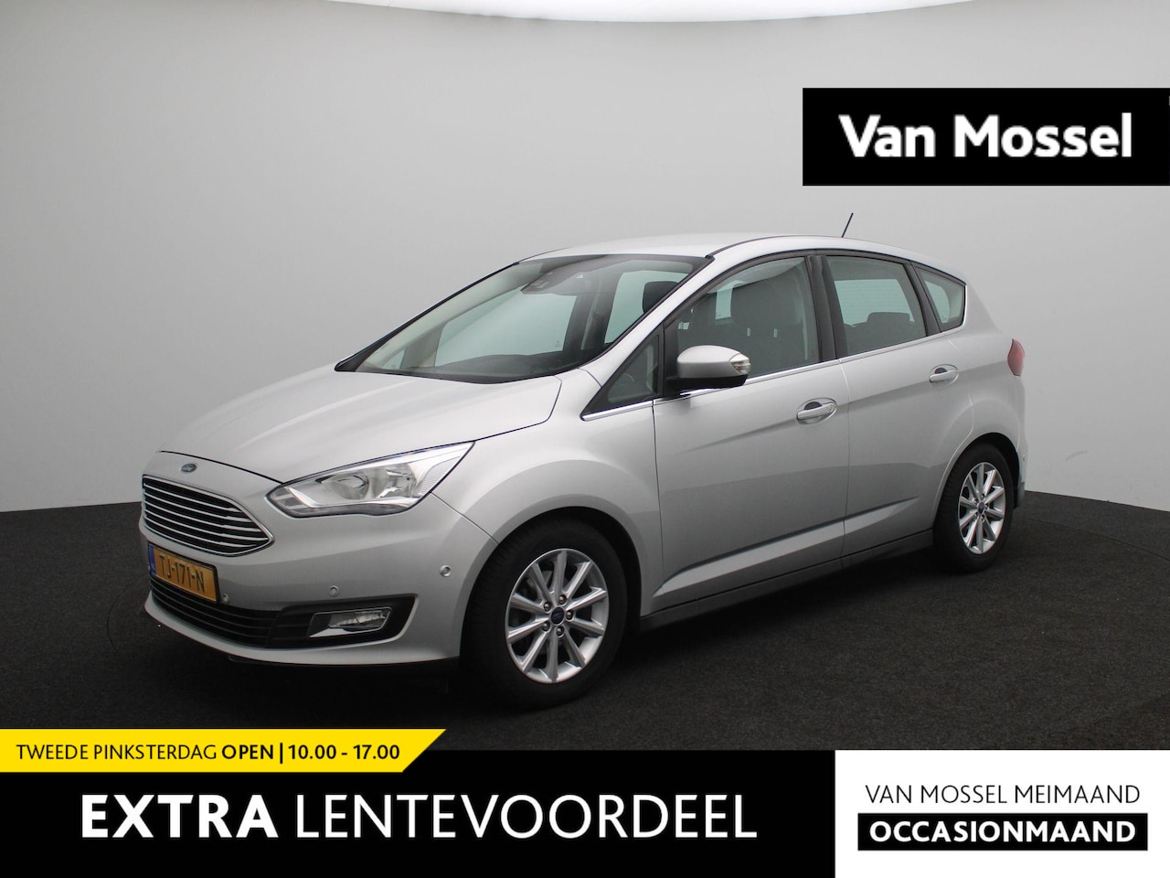 Ford C-Max - 1.0 Titanium | Navigatie | Climate Control | Camera | Led Dagrijverlichting | - AutoWereld.nl