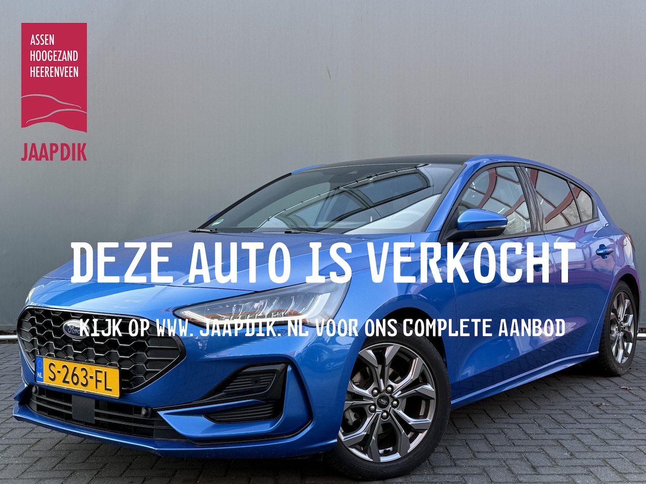Ford Focus - BWJ 2023 1.0 125 PK EcoBoost Hybrid ST Line X TREKHAAK AFN. | STOEL + STUUR VERW. | NAVI | - AutoWereld.nl