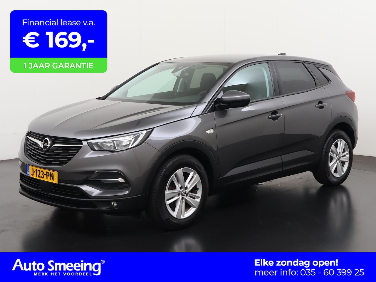 Opel Grandland X - 1.2 Turbo Business + | Trekhaak | Navigatie | Carplay | Parkeersensor | Zondag Open! - AutoWereld.nl