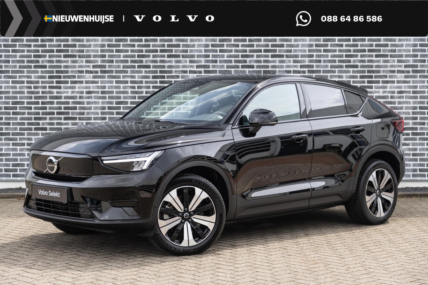 Volvo C40 - Recharge Plus 69 kWh | Adaptieve Cruise Control | Panoramadak | Parkeercamera | Dodehoek D - AutoWereld.nl