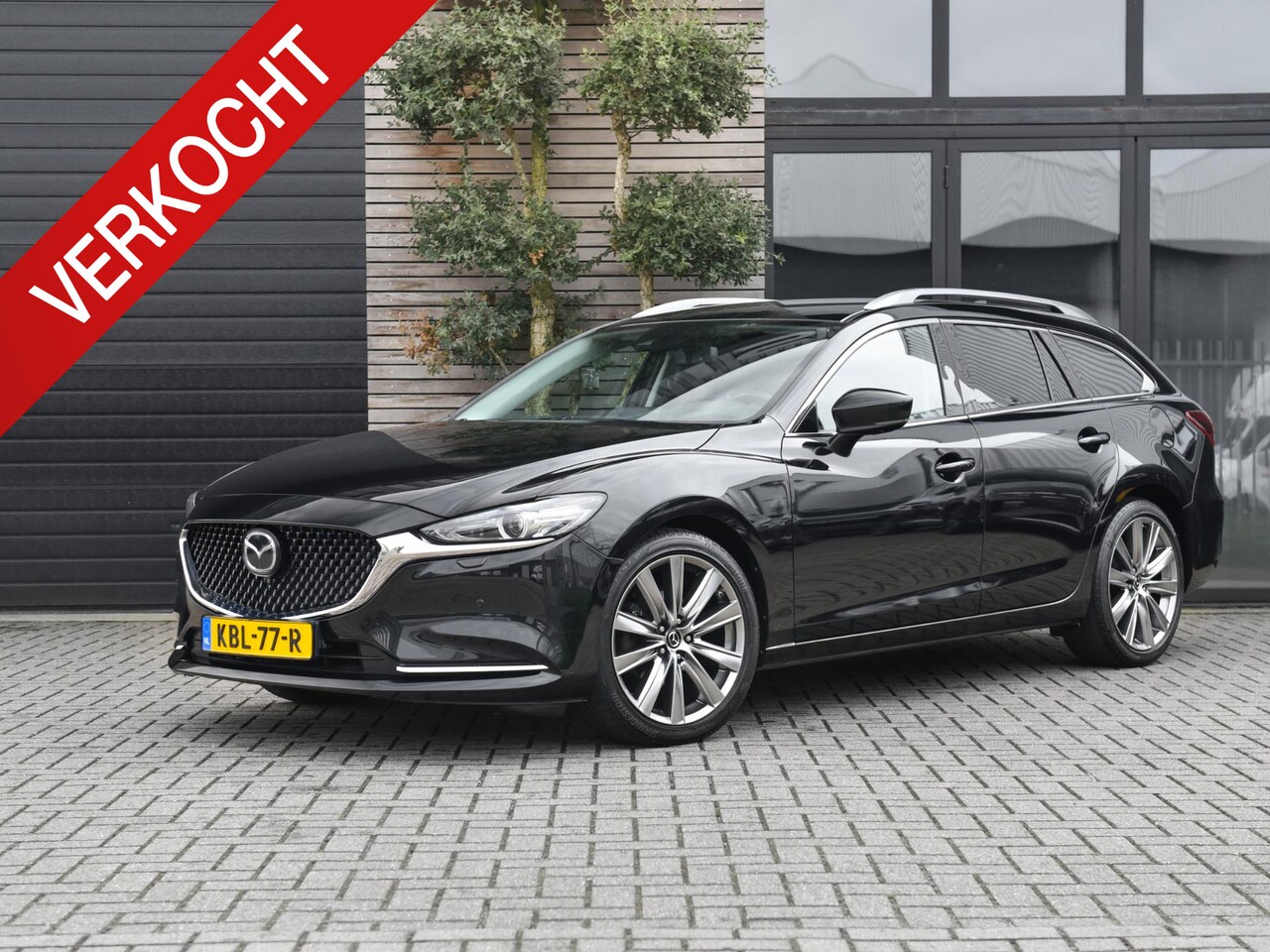 Mazda 6 Sportbreak - 2.5 SkyActiv-G 194 Signature Trekhaak Leer Bose Camera Adaptive cruise contro - AutoWereld.nl