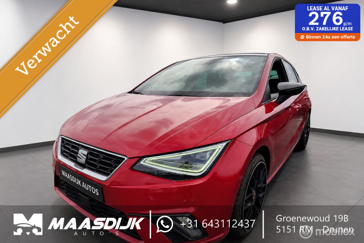 SEAT Ibiza - 1.0 TSI FR Virtual Pano Beats Audio Camera PDC - AutoWereld.nl