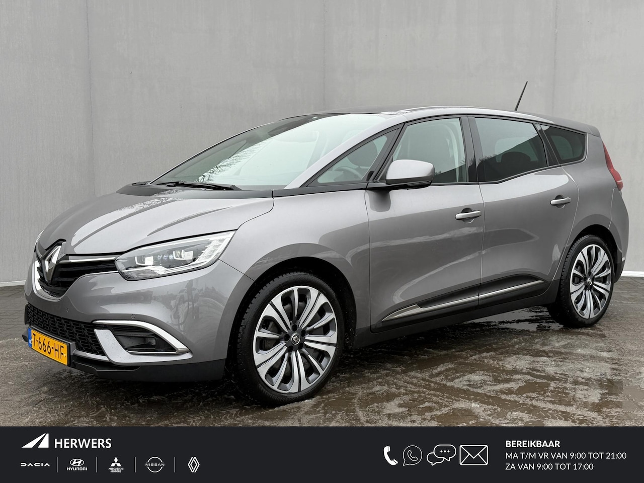 Renault Grand Scénic - 1.3 TCe Equilibre 140pk 7p. / Trekhaak (1500KG) / NL auto / Navigatie / Camera / Parkeerse - AutoWereld.nl