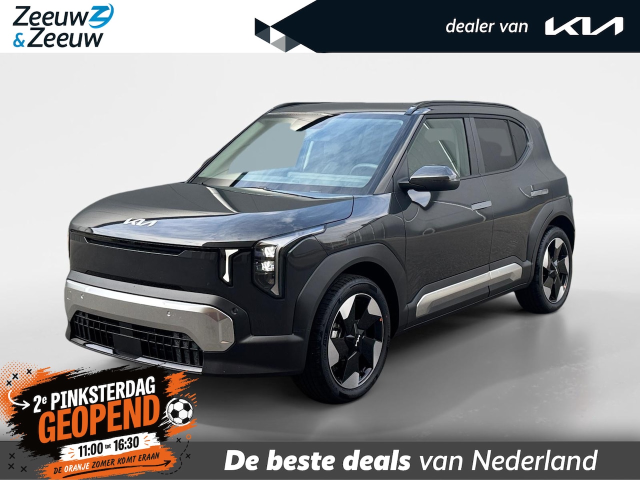 Kia EV2 - Plus 61 kWh 1.000,- Inruilkorting | Privacy Glass | 18" lichtmetalen velgen | Warmtewerend - AutoWereld.nl