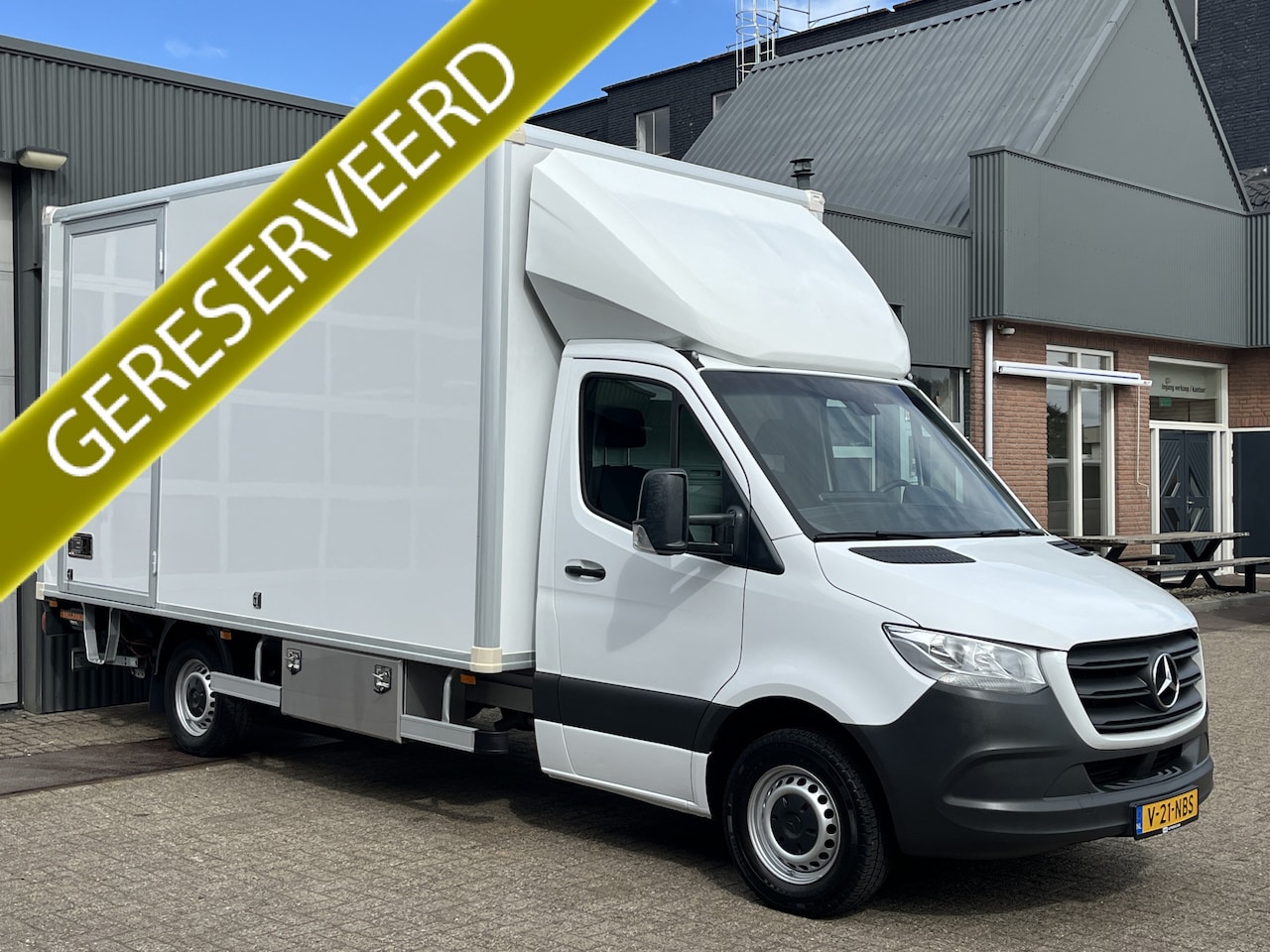 Mercedes-Benz Sprinter - 311 2.2 CDI MARGE BTW / BPM VRIJ!! Bakwagen 750kg laadklep zijdeur Airco cruise controle T - AutoWereld.nl