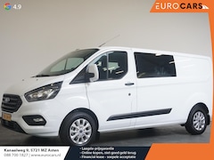 Ford Transit Custom - 300 2.0 TDCI L2H1 Trend Dubbele Cabine Airco Cruise Control Bluetooth Navi Trekhaak