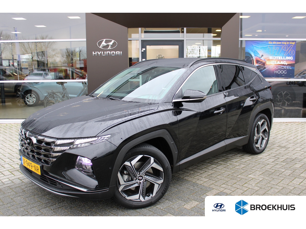 Hyundai Tucson - 1.6 T-GDI PHEV Premium 4WD | Leder | 360 camera | Elektrische voorstoelen | Automaat - AutoWereld.nl