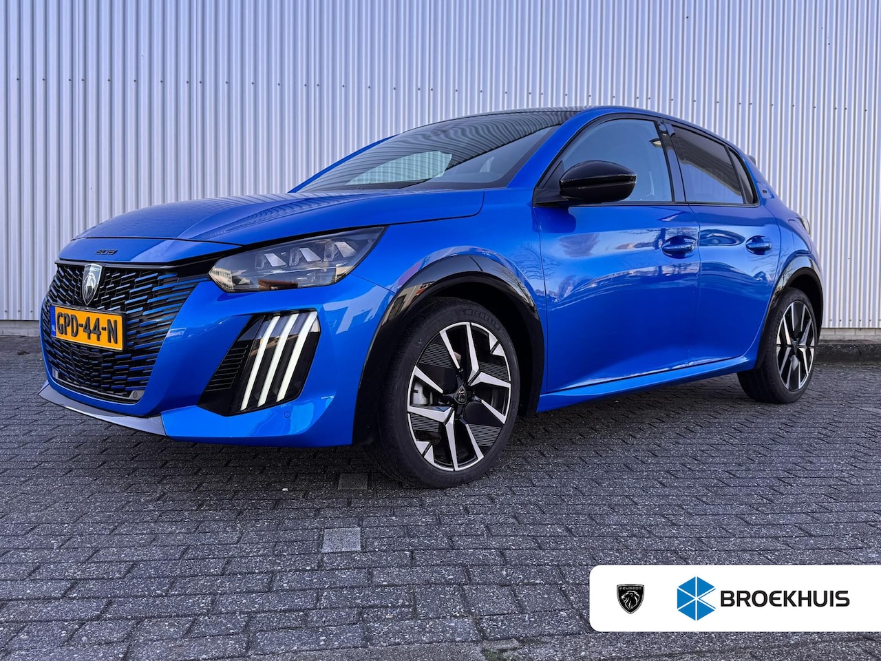 Peugeot 208 - Hybrid 100PK e-DCS6 GT Automaat | Panoramadak | Camera | Sfeerverlichting | Draadloze Appl - AutoWereld.nl
