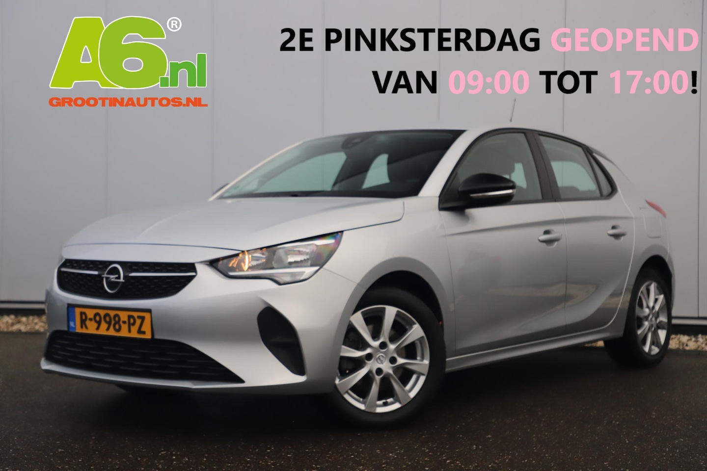 Opel Corsa - 1.2 Edition 102PK 16 inch LMV Carplay Android Navigatie Airco Cruise Parkeersensor - AutoWereld.nl