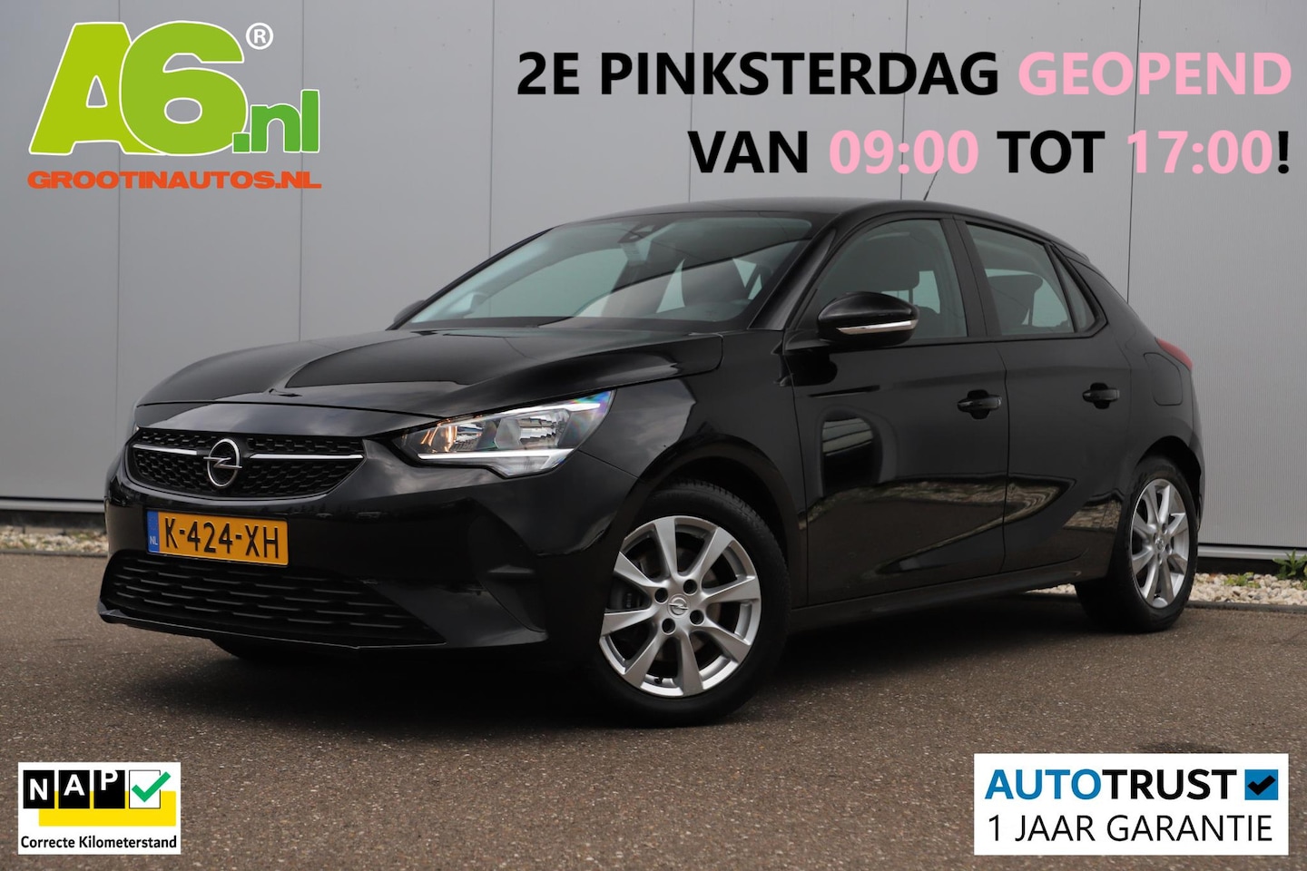 Opel Corsa - 1.2 Edition 102PK Trekhaak Navigatie Carplay Android 16 inch LMV - AutoWereld.nl