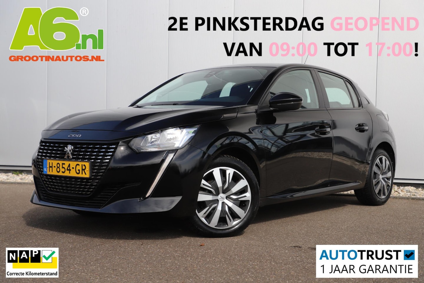 Peugeot 208 - 1.5 BlueHDi Blue Lease Active Trekhaak Navigatie Carplay Android Airco Cruise Control Park - AutoWereld.nl