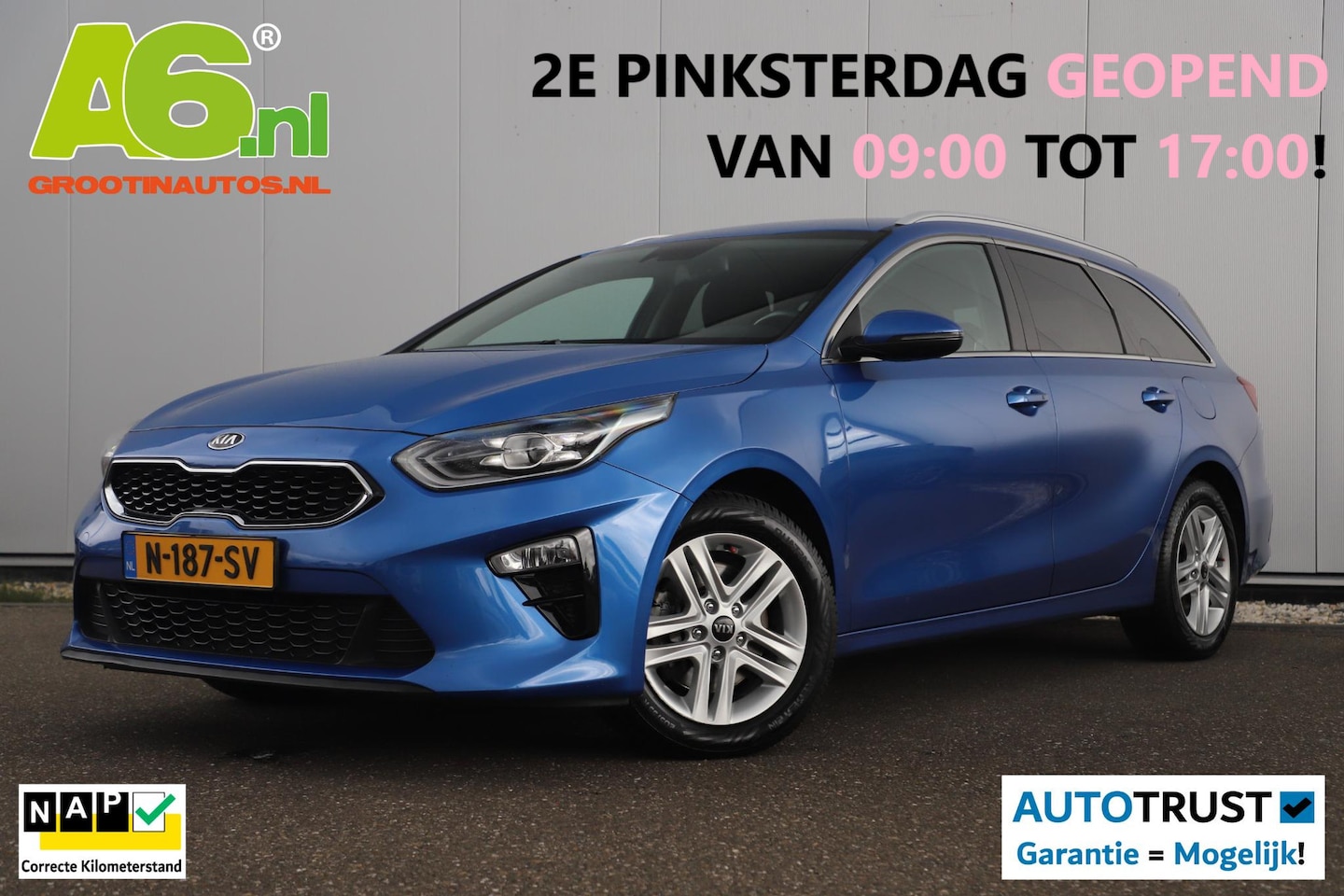 Kia Cee'd Sportswagon - Ceed 1.5 T-GDi DynamicLine 161PK Automaat Navigatie Achteruitrijcamera Carplay Android Cli - AutoWereld.nl