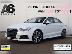Audi A3 Limousine - 30 TFSI Sport S Line Edition Automaat Half Leder Sportstoelen Nieuwe 18 inch Velgen Vredes