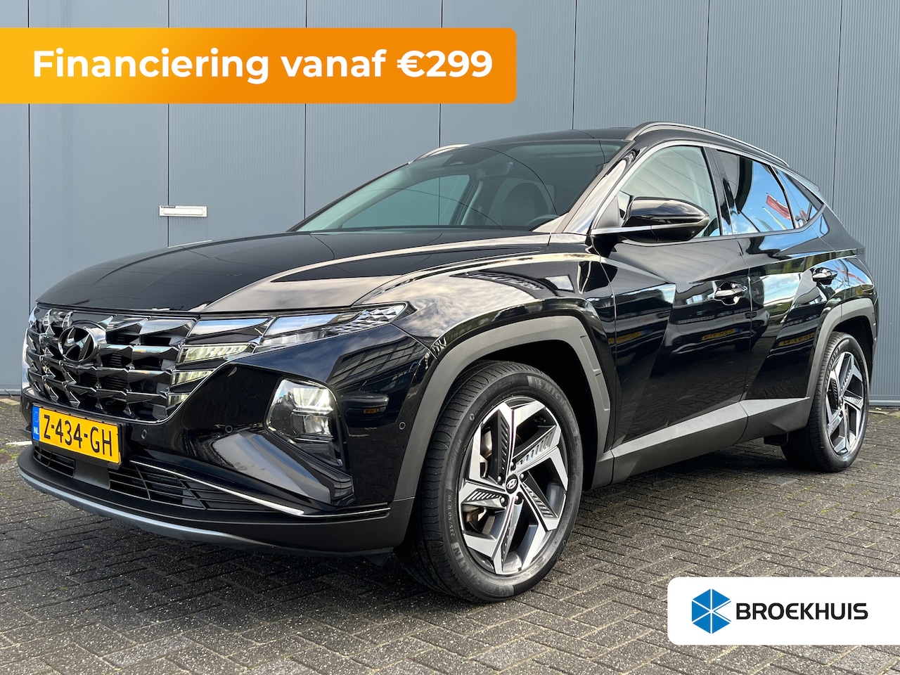 Hyundai Tucson - 1.6 T-GDI 265pk PHEV Premium 4WD (299,- p/m Demo Deal!) | Leder | Carplay | Climate | Keyl - AutoWereld.nl