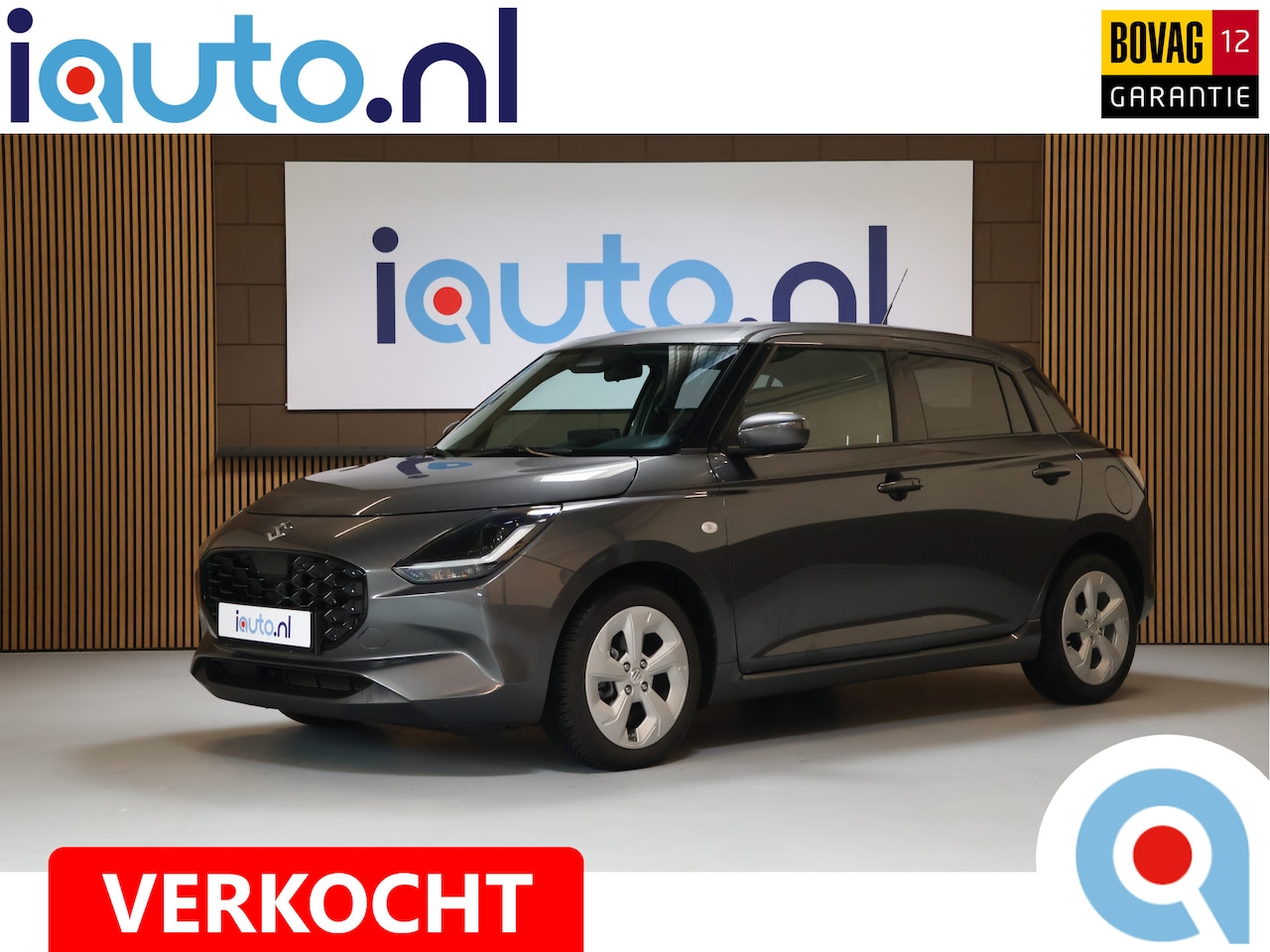 Suzuki Swift - 1.2 Style Smart Hybrid Navi/Keyless/Camera/Dodehoek/Apple CarPlay/ACC/DAB/16'' - AutoWereld.nl