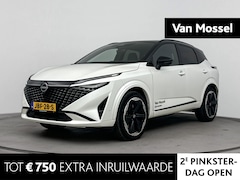 Nissan Qashqai - 1.5 e-Power N-design | Stoel stuur en voorruitverwarming | 360 graden camera | Apple Car P