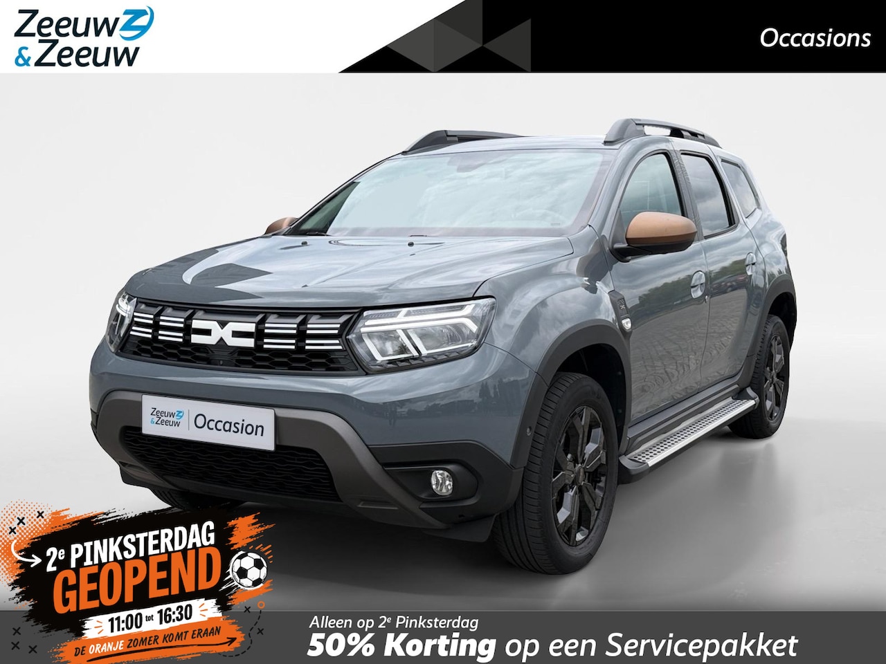 Dacia Duster - 150PK TCe Extreme Automaat | 1e eigenaar | Side Steps | 360 Camera | Climate Control | App - AutoWereld.nl