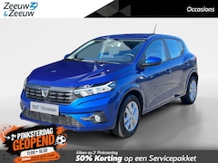 Dacia Sandero - 90PK TCe Comfort | Apple CarPlay/Android Auto | Airco | Cruise Control | Full LED | Armste