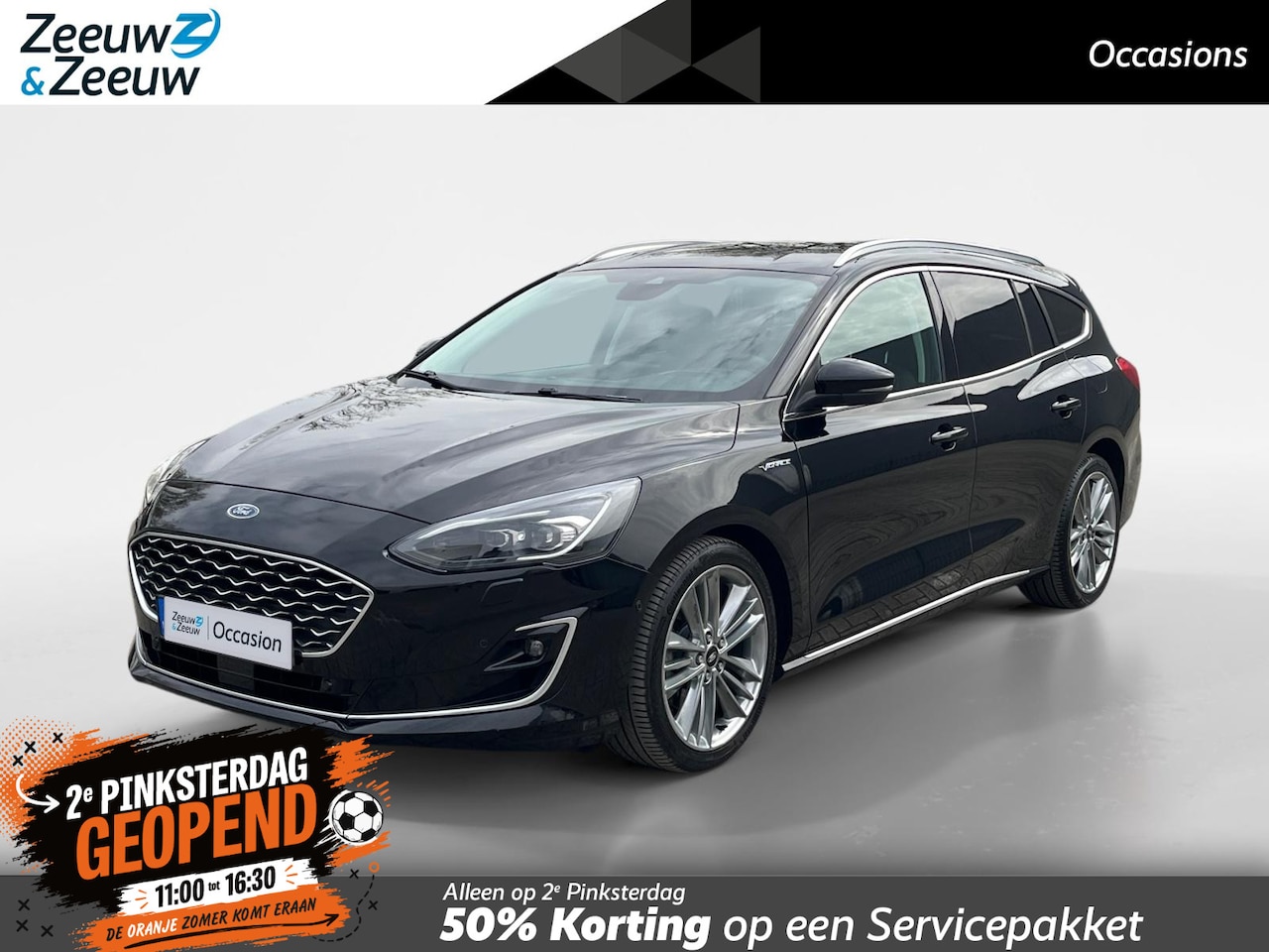 Ford Focus Wagon - 1.5 EcoBoost Vignale | Parkeercamera | Adaptieve Cruise Control | Leder | Stoel- en stuurv - AutoWereld.nl