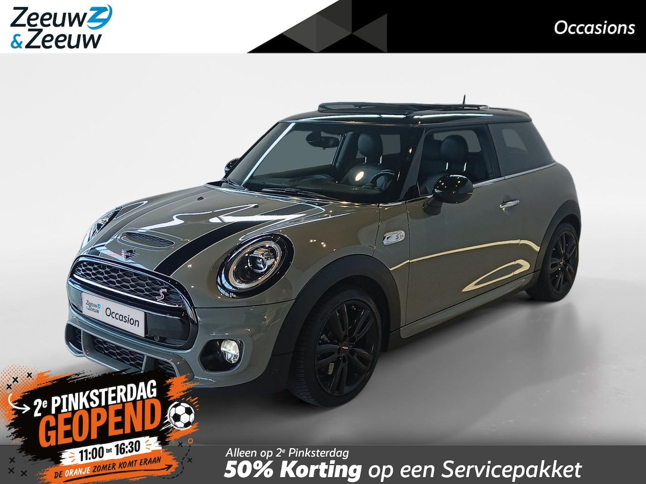 MINI Cooper S - Mini 2.0 Knightsbridge Edition *Automaat*Navigatie*Parkeersensoren*Climate Control*Schuif/ - AutoWereld.nl