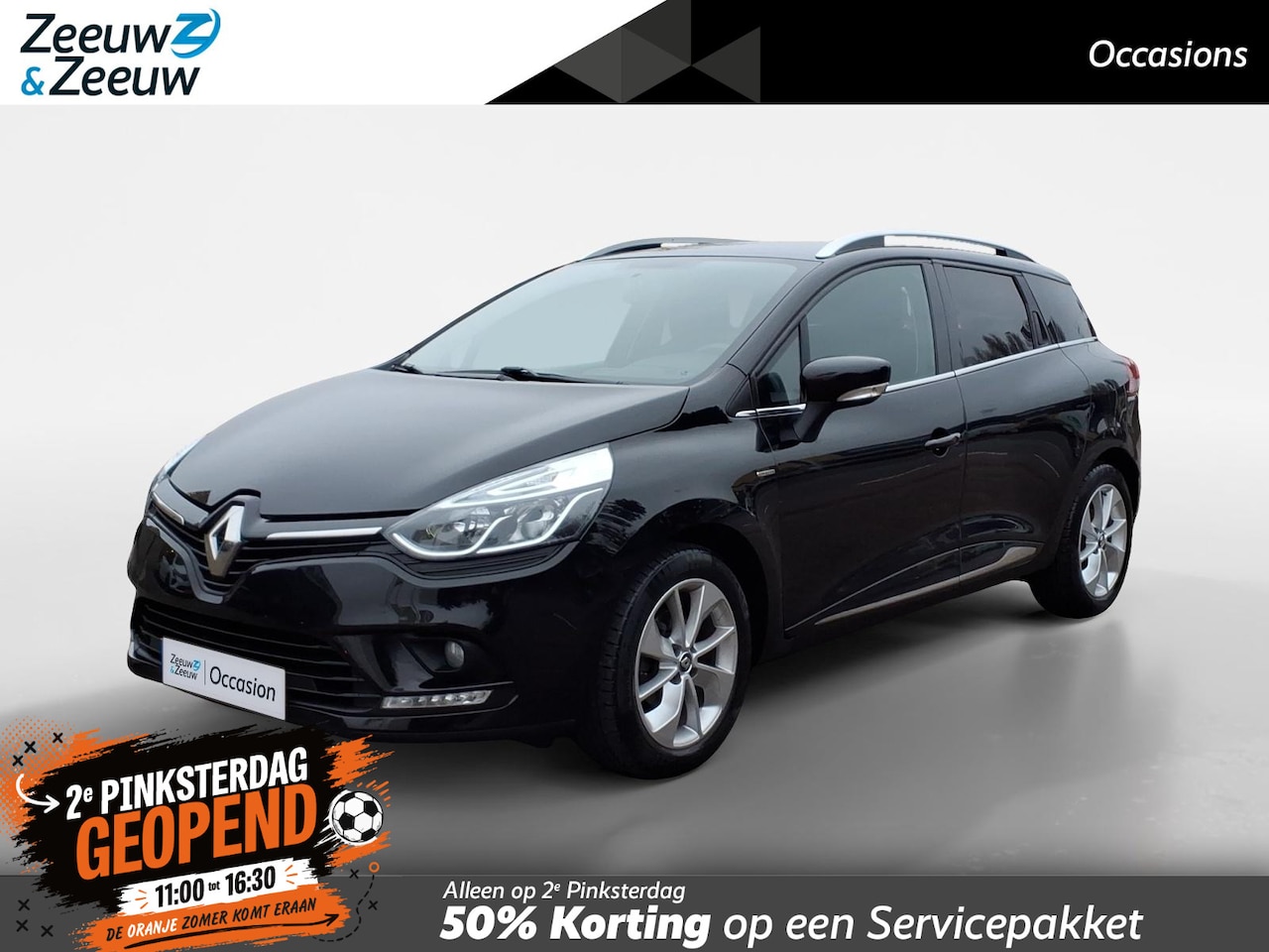 Renault Clio Estate - 0.9 TCe Limited L.m.velgen | Navigatie| Airco | PDC achter | 1 jaar Garantie - AutoWereld.nl
