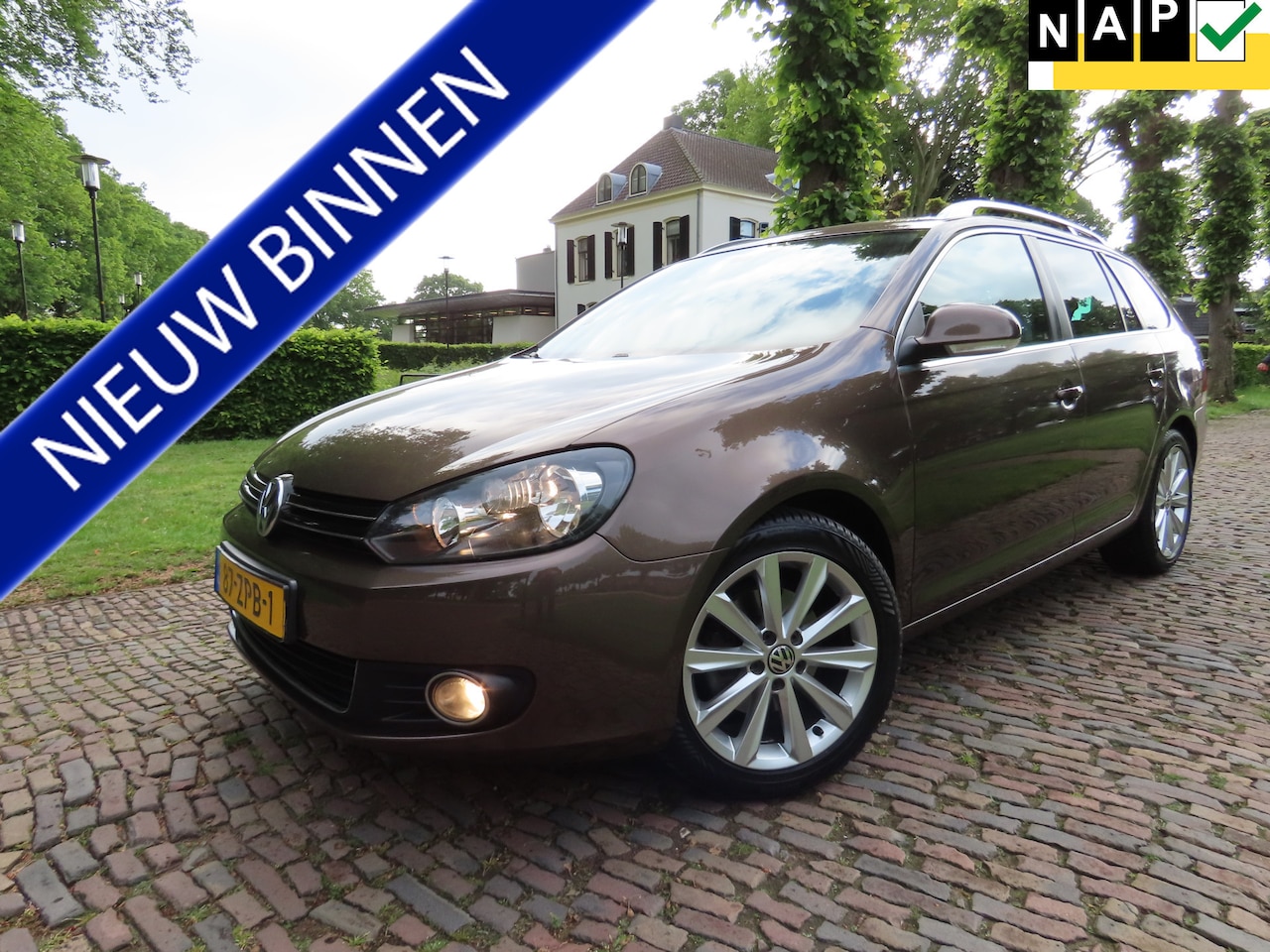 Volkswagen Golf Variant - 1.4 TSI Highline Automaat/DSG Alcantra/Stof Ecc Cruisecontrol Navigatie Pdc Lm Velgen***Ap - AutoWereld.nl